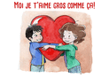 Un gros coeur pour un tendre amour